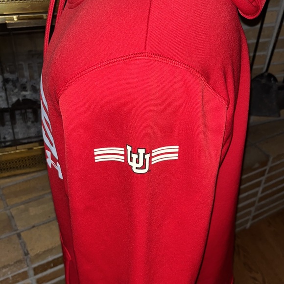Men’s Under Armour University of Utah Sweatshirt Hoodie Size Medium - Picture 3 of 5